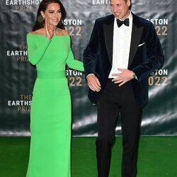 El Príncipe Guillermo y Kate Middleton, muy cómplices en los Earthshot Prize 2022