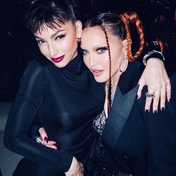 Úrsula Corberó y Madonna en la fiesta de Saint Laurent en Miami