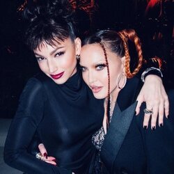Úrsula Corberó y Madonna en la fiesta de Saint Laurent en Miami