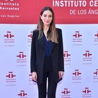 María Valverde en la inauguración de la sede del Instituto Cervantes en Los Angeles