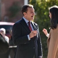 La Reina Letizia y James Costos en la inauguración de la sede del Instituto Cervantes en Los Angeles