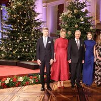 Felipe y Matilde de Bélgica y sus hijos Elisabeth, Emmanuel y Eleonore de Bélgica en el Concierto Navideño 2022
