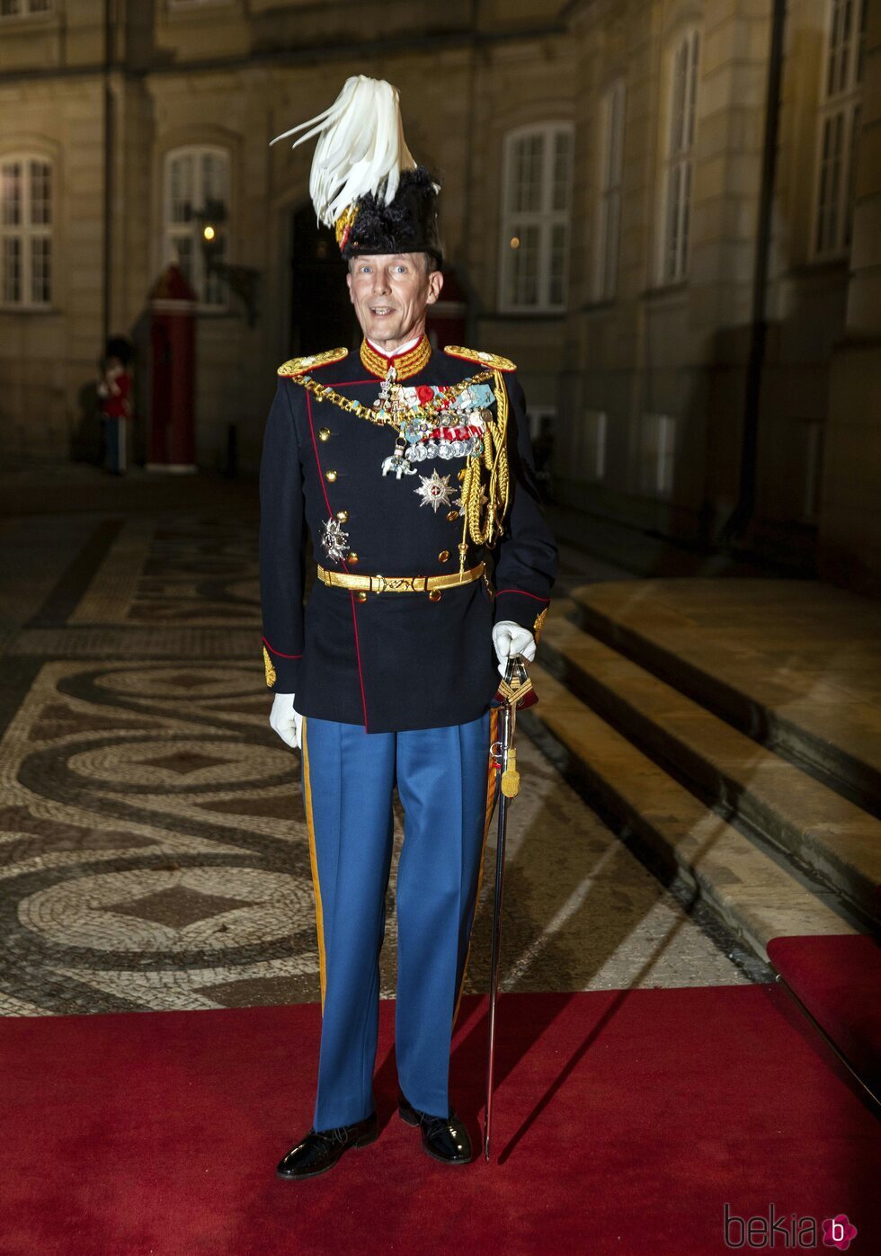 El Príncipe Joaquín de Dinamarca en la cena de Año Nuevo 2023