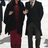 La Reina Letizia y el Ministro Fernando Grande-Marlaska en la Pascua Militar 2023