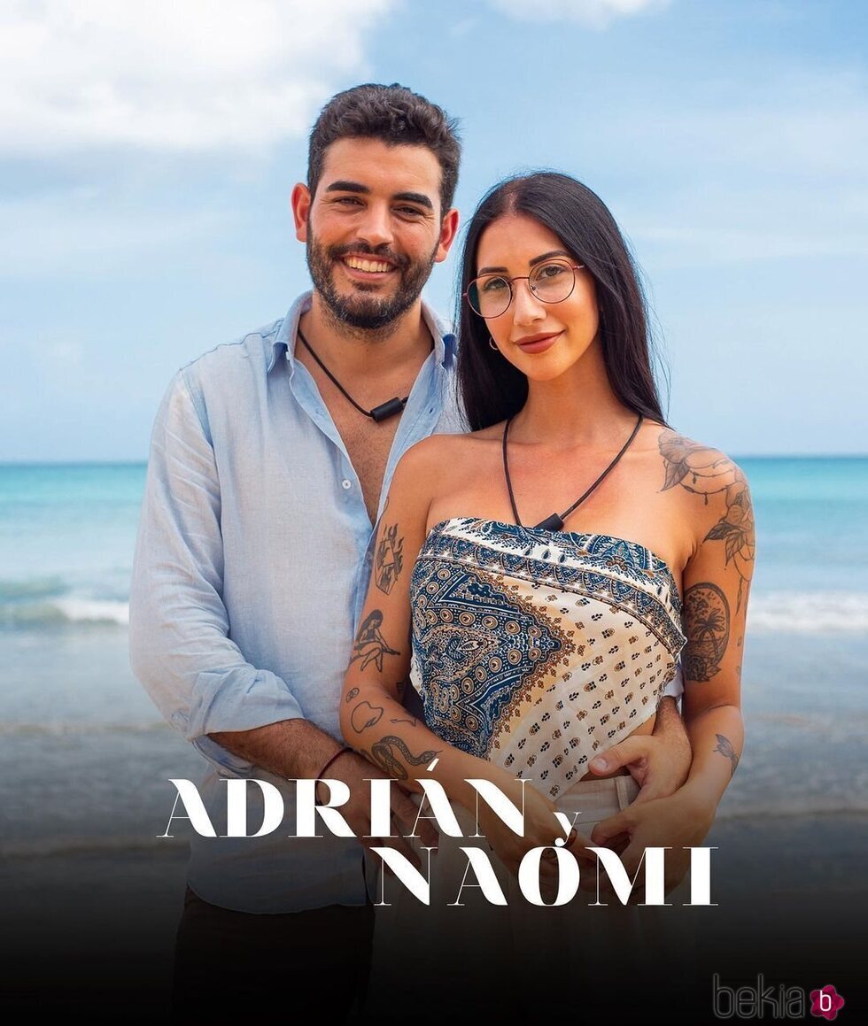 Adrián y Naomi, participantes de 'La isla de las tentaciones 6'