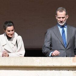 Los Reyes Felipe y Letizia en la Isla del Rey en Menorca
