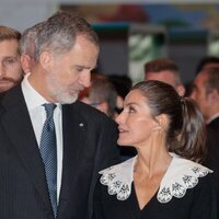 Los Reyes Felipe y Letizia, muy cómplices en la inauguración de FITUR 2023