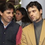 Fran Rivera y Miguel Abellán en la inauguración del museo de Ortega Cano