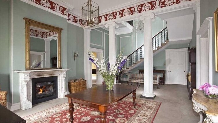 Estancia de Chyknell Hall, el palacete inglés de Corinna Larsen en Inglaterra