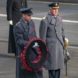 El Rey Carlos y el Príncipe Guillermo en el Día del Recuerdo 2020