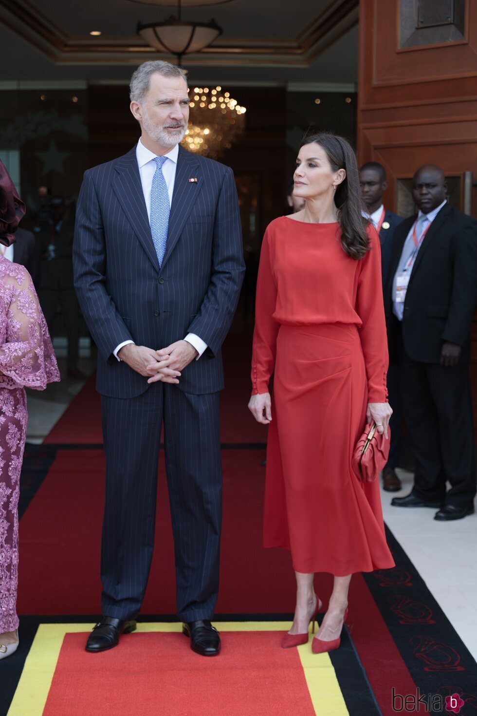 Los Reyes Felipe y Letizia en la Asamblea Nacional de Angola