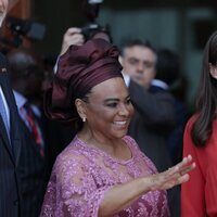 La Reina Letizia y la Presidenta de la Asamblea Nacional de Angola