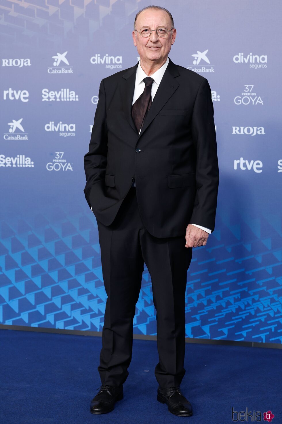 Pedro Miguel Martínez en la alfombra roja de los Goya 2023