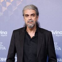Fernando León de Aranoa en la alfombra roja de los Goya 2023