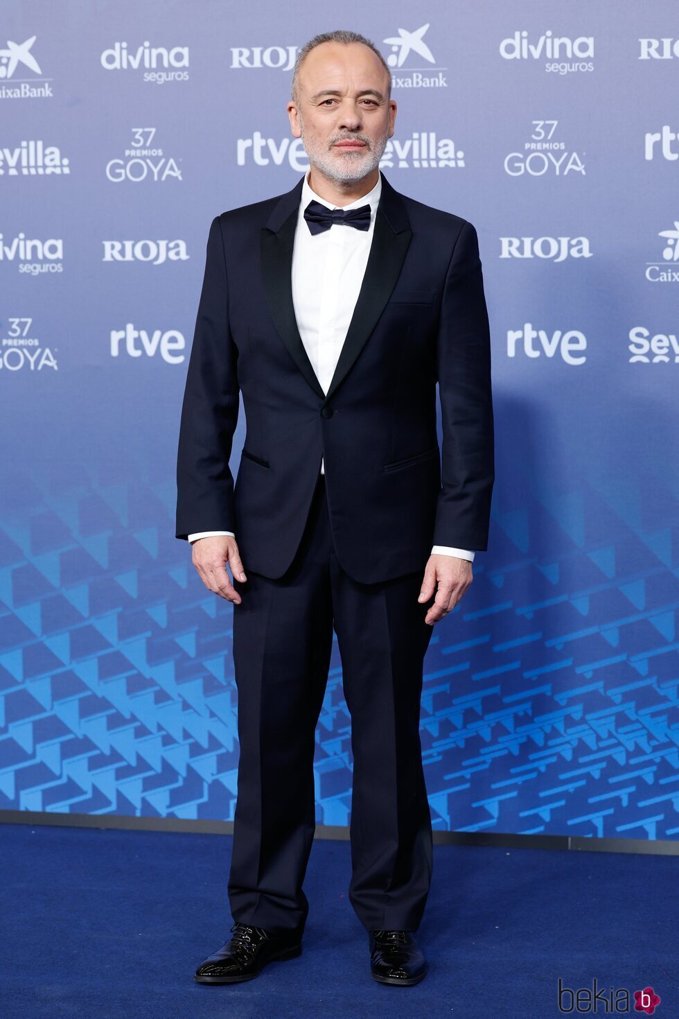 Javier Gutiérrez en la alfombra roja de los Goya 2023