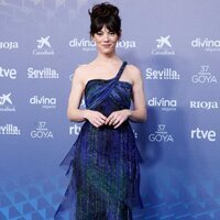 Vicky Luengo en la alfombra roja de los Goya 2023