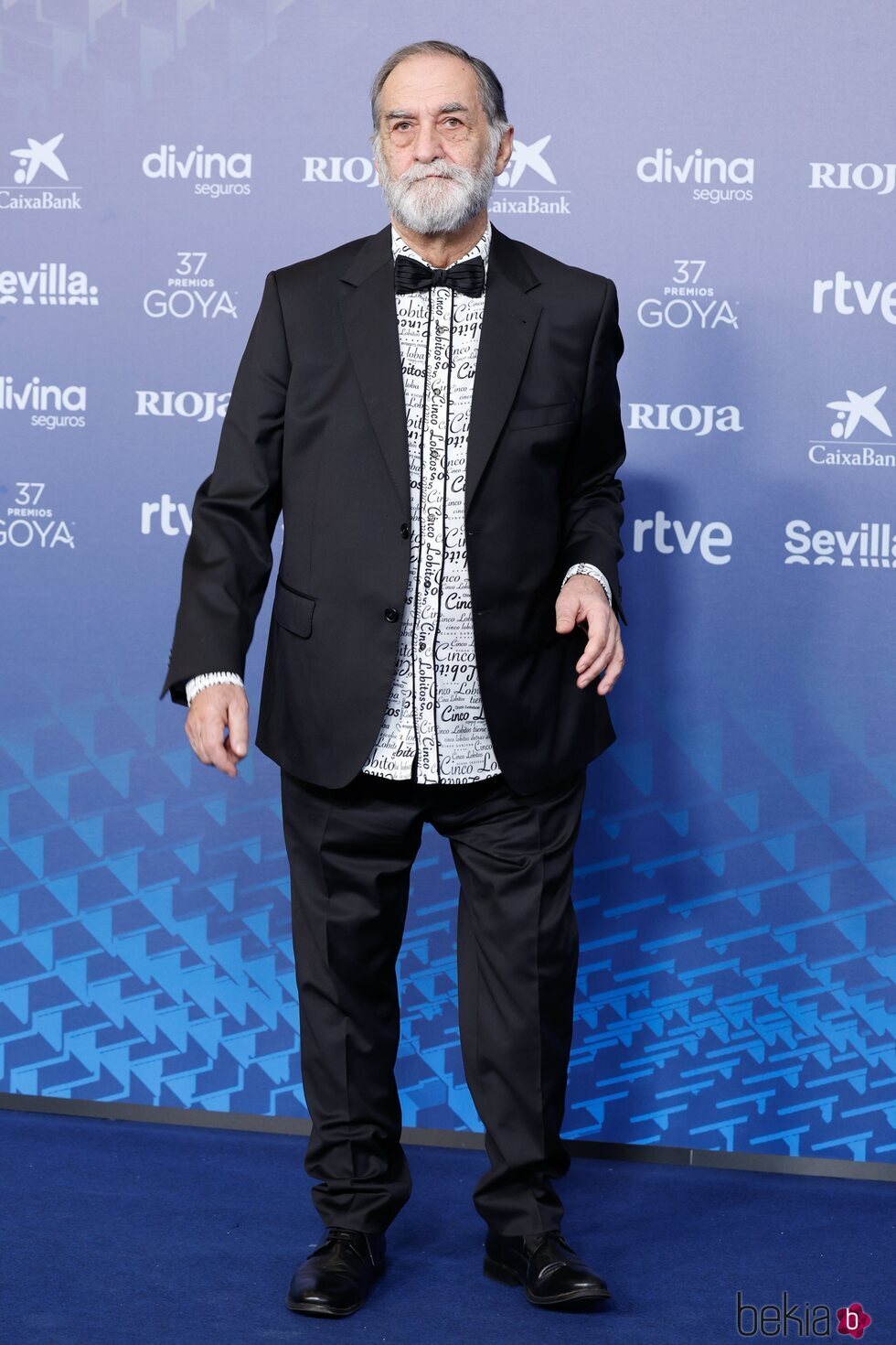 Ramón Barea en la alfombra roja de los Goya 2023