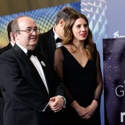 Irene Montero y Miquel Iceta en la alfombra roja de los Goya 2023