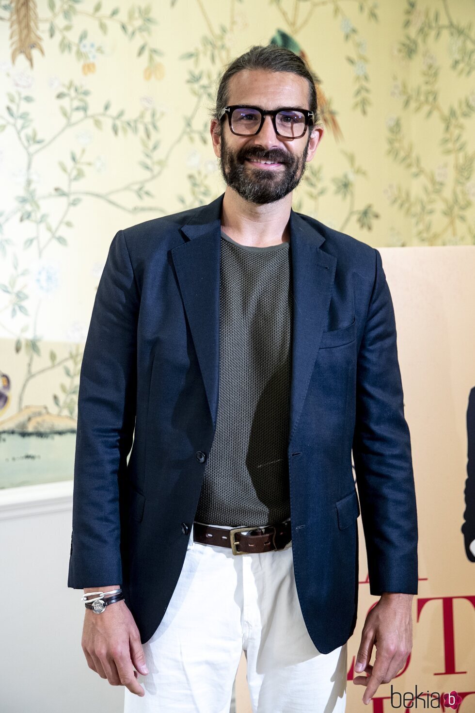 Román Mosteiro en la premiere de 'La estilista' en Madrid