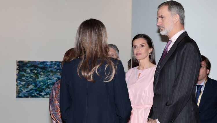 Los Reyes Felipe y Letizia, juntos en la inauguración de la Feria de Arte Contemporáneo ARCO 2023