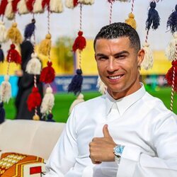 Cristiano Ronaldo celebra el Día de la Fundación de Arabia Saudí