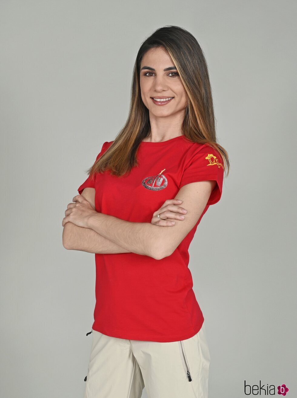 Gema Aldón en el posado oficial como concursante de 'Supervivientes 2023'
