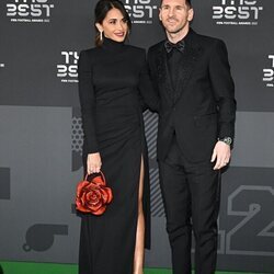 Antonella Roccuzzo y Leo Messi, juntos en los Premios The Best FIFA 2022