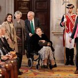 Ana de Orleans, la Infanta Margarita y Carlos Zurita en la presentación del Portal Digital de Historia Hispánica
