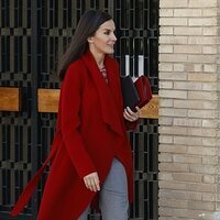 La Reina Letizia en una reunión con el Patronato de Unicef España