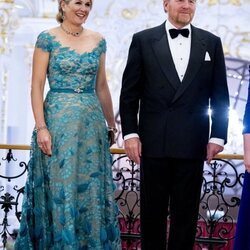 Guillermo Alejandro y Máxima de Holanda en la cena por su Visita de Estado a Eslovaquia