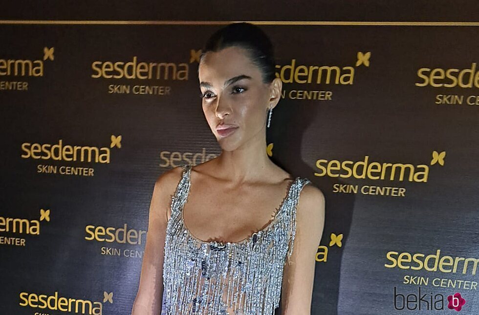 Joana Sanz en la inauguración de Sesderma en Dubái