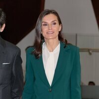 La Reina Letizia en la proyección de un documental que promueve la salud mental