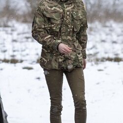 Kate Middleton con traje militar en su primera visita al Batallón de la Guardia Irlandesa