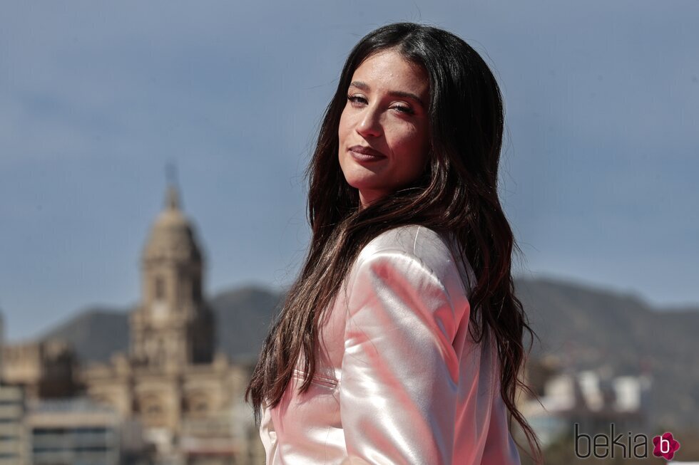 María Pedraza en el photocall de 'Awareness' en el Festival de Málaga 2023