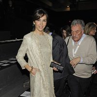 Paloma Lago en el desfile de Aistocrazy en la Madrid Fashion Week