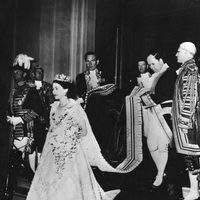 Coronación de la Reina Isabel II del Reino Unido en 1953