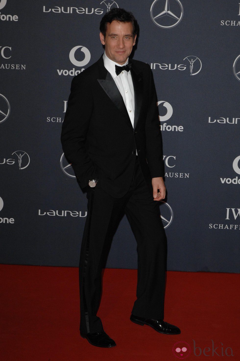Clive Owen en los Premios Laureus 2012