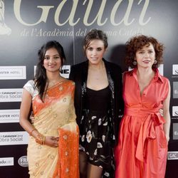 Verónica Echegui e Icíar Bollaín en los Premios Gaudí 2012