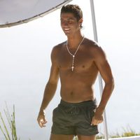 Cristiano Ronaldo en bañador durante sus vacaciones