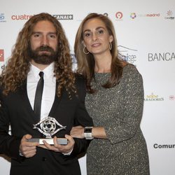 Mario Moros y Marta Reyero en los Premios Talento 2012