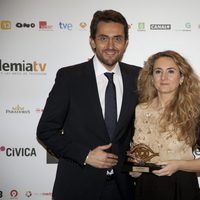 Màxim Huerta y Blanca Ricoy en los Premios Talento 2012