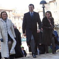 La presidenta de Aragón y los Príncipes de Asturias en Tarazona