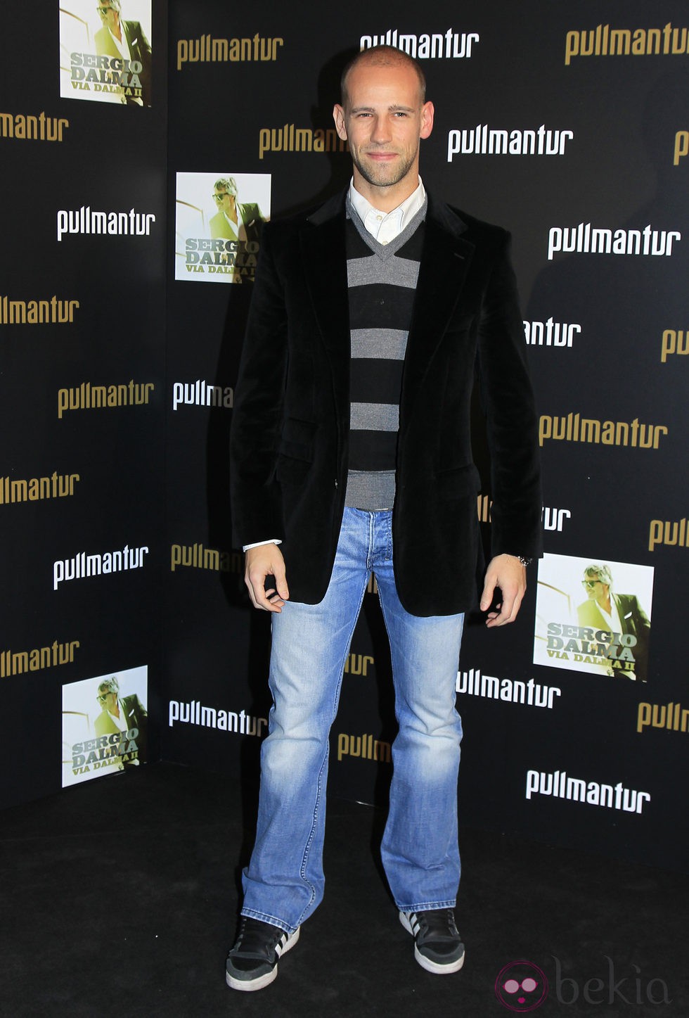 Gonzalo Miró en la entrega del Triple Disco de Platino a Sergio Dalma