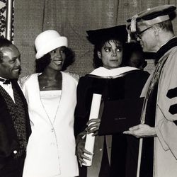 Whitney Houston y Michael Jackson, la reina y el rey del pop