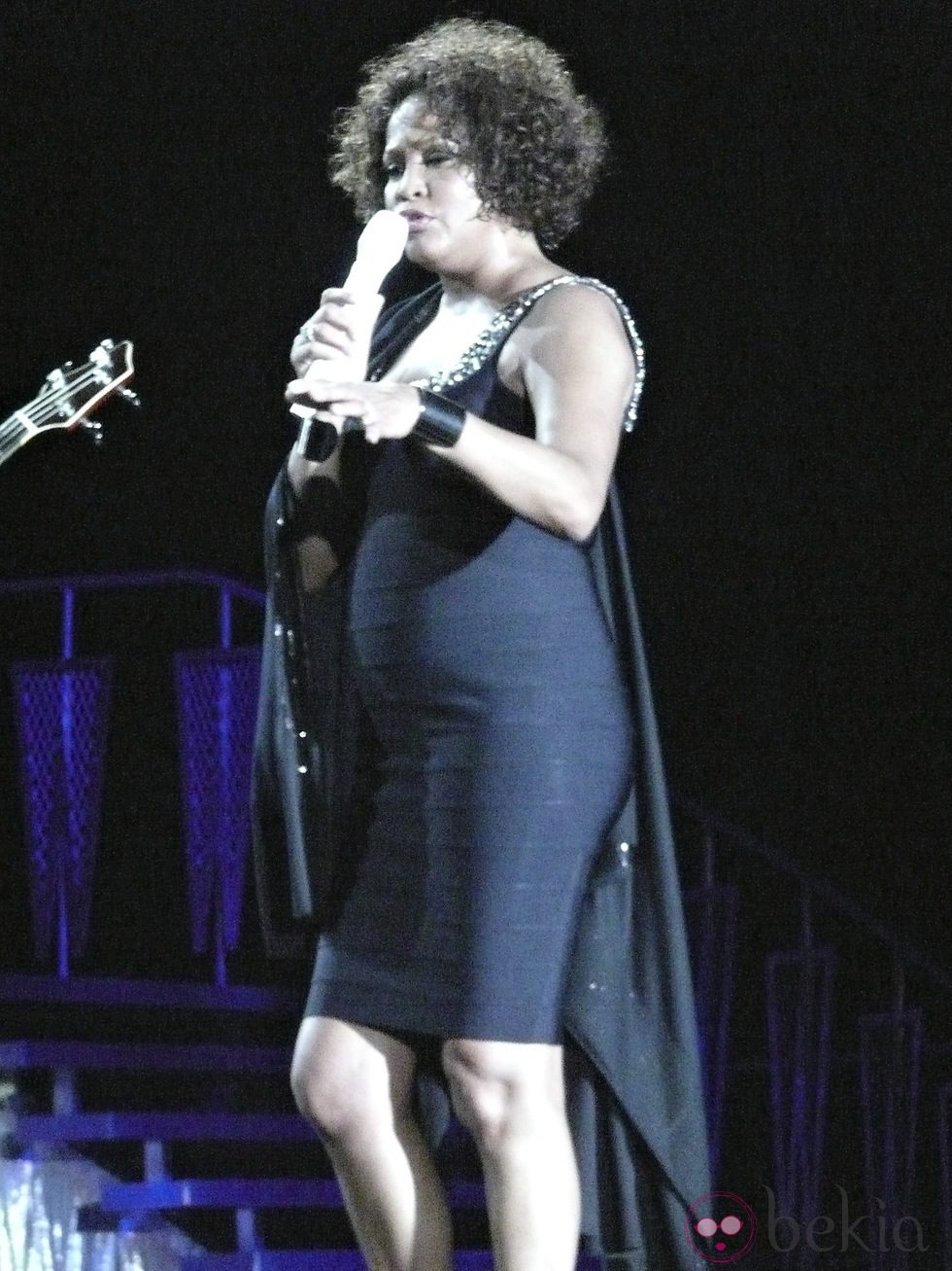 Whitney Houston de concierto en 2010
