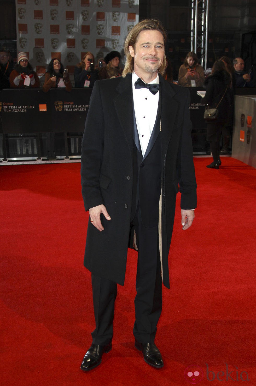 Brad Pitt en los Bafta 2012
