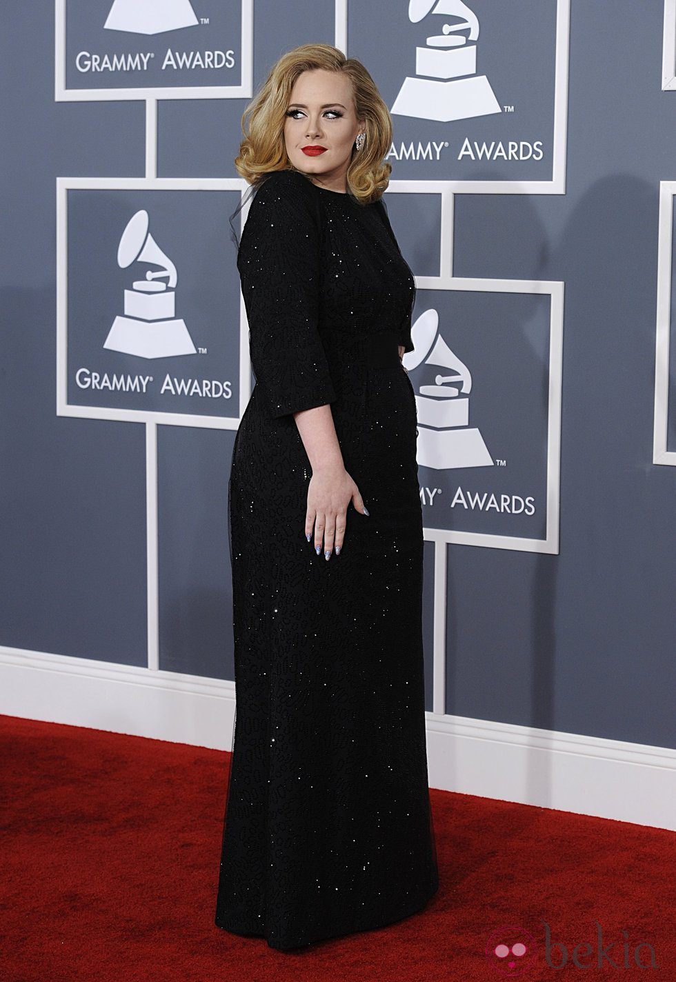 Adele en los Grammy 2012