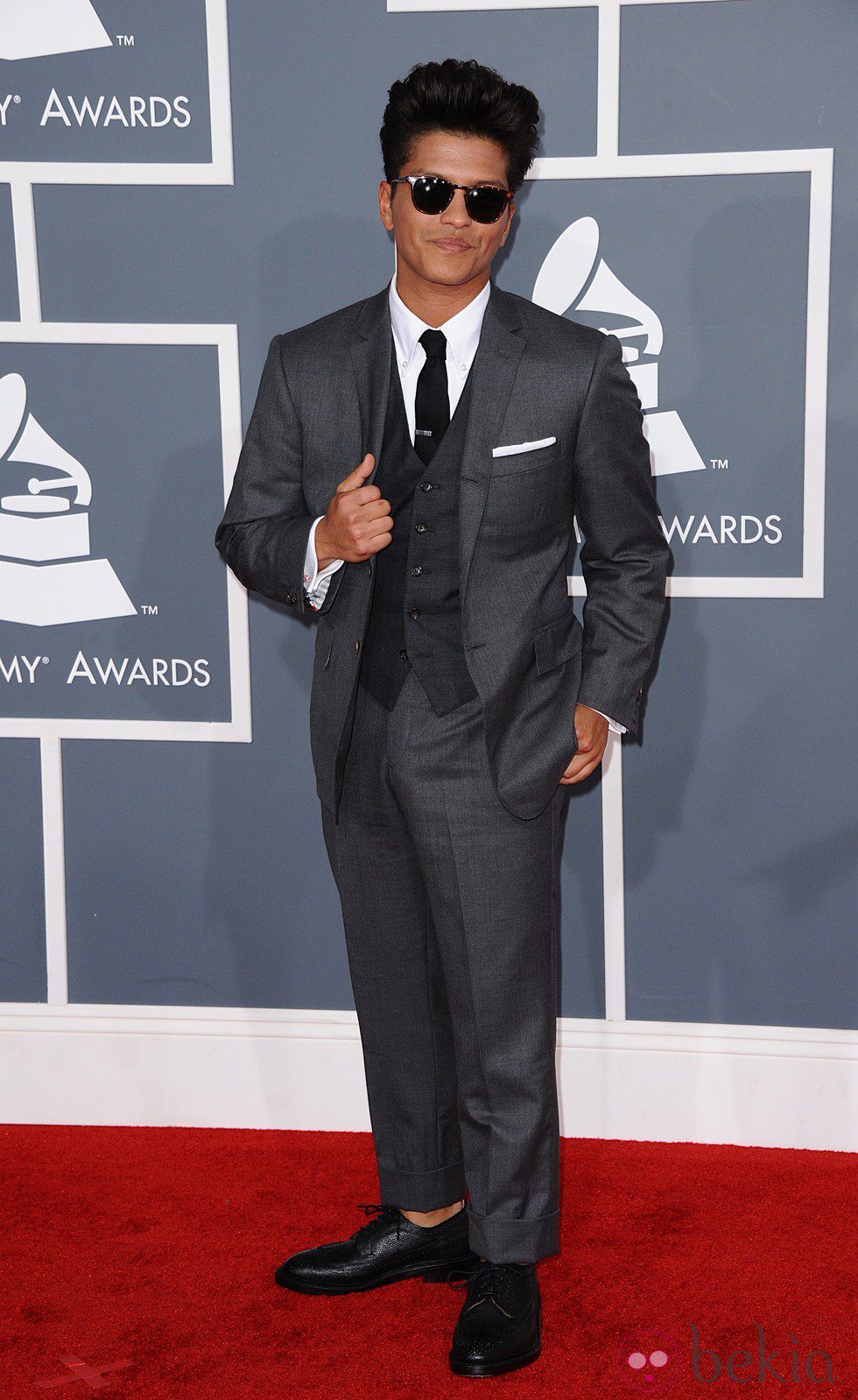 Bruno Mars en los Grammy 2012