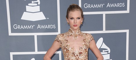 Taylor Swift en los Grammy 2012