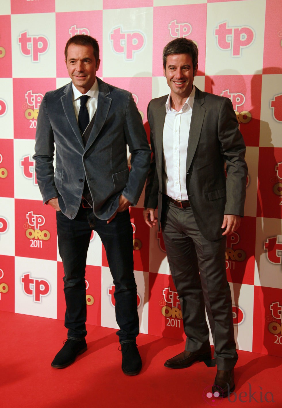 Manu Carreño y Nico Abad en los premios TP de Oro 2011